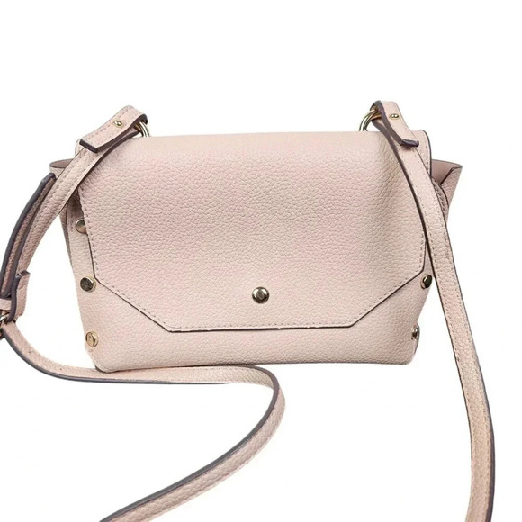 Steve Madden Blush Pink Pebble Leather‎ Shoulder Bag Purse - Picture 1 of 8